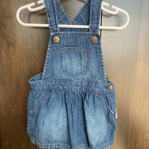 Gap Denim Overall Dress
